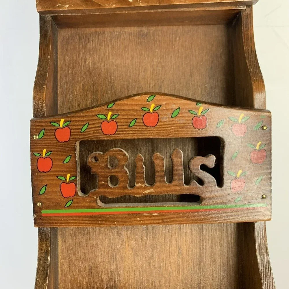 Vintage wooden letter